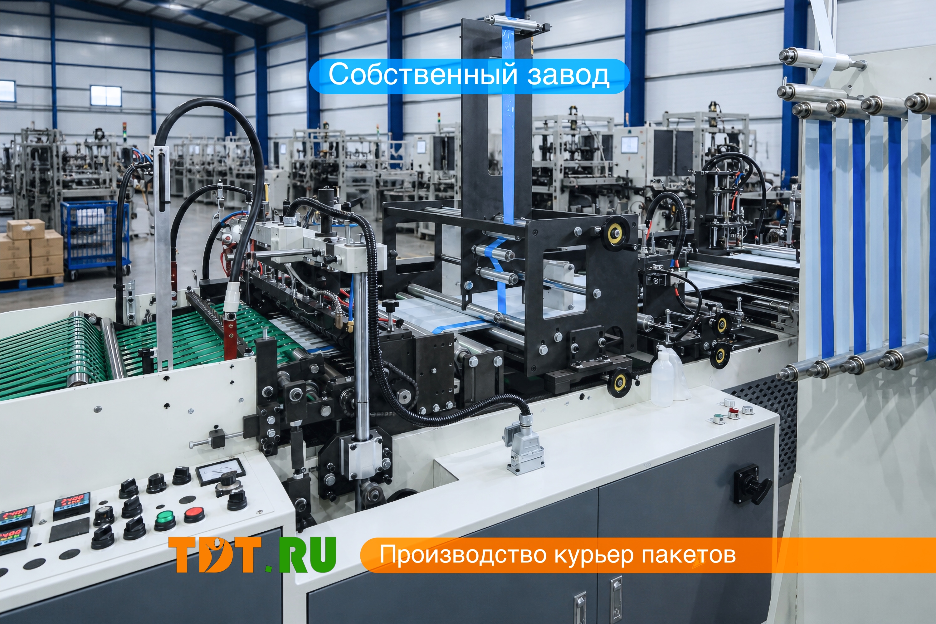 Завод по производству курьер пакетов